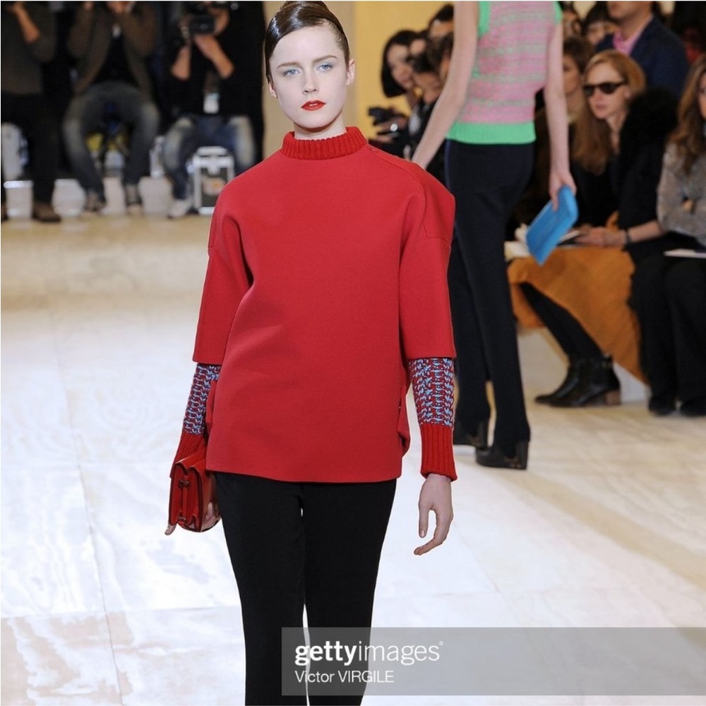 Jil Sander by Raf Simons Red Top